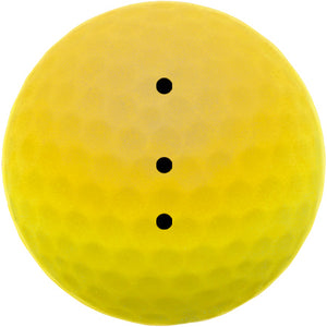 Practice Balls 12 Pack (Yellow)